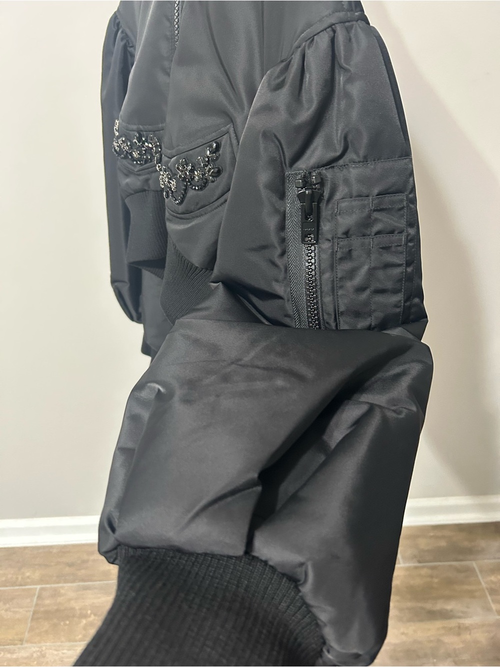 Simone Rocha Nylon Bomber Jacket - Picture 8 of 9